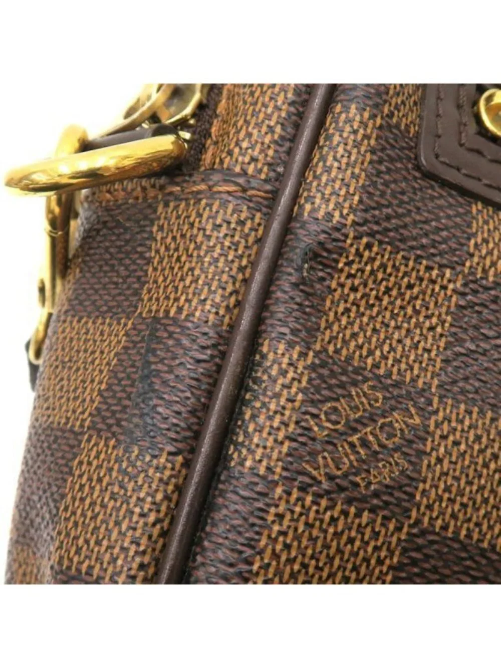 Louis Vuitton Damier Pochette Billets Macau Handbag